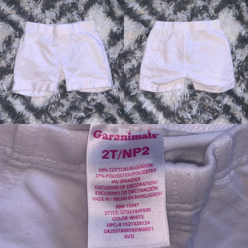 5 Toddler girl shorts